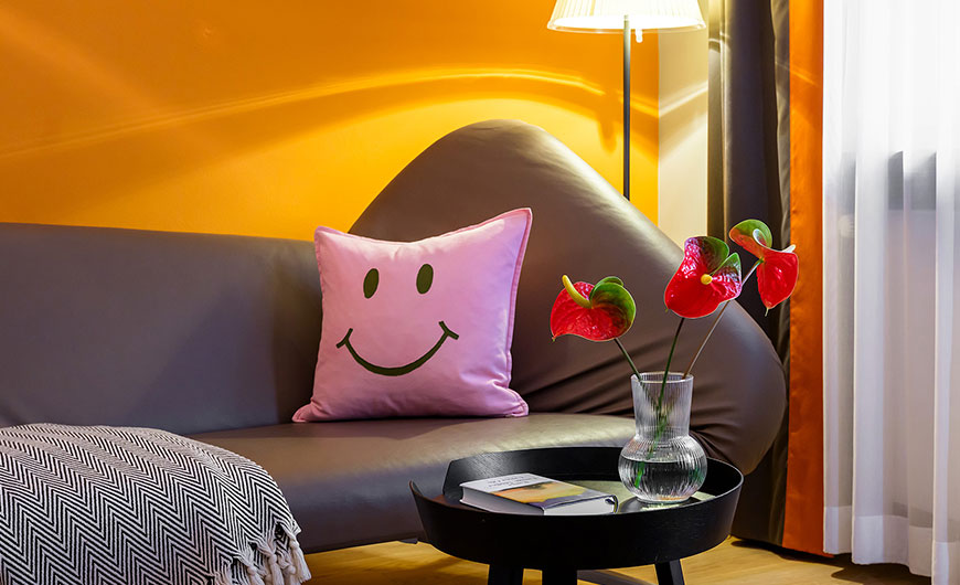 hotel villa orange frankfurt zimmer orange deluxe 06
