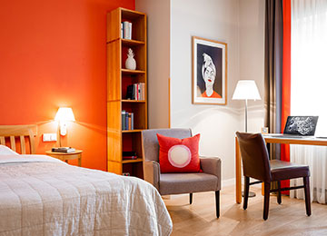 hotel villa orange frankfurt zimmer orange classic teaser 02